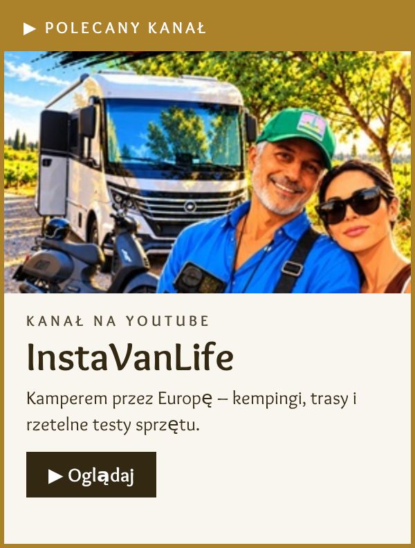 InstaVanLife – kanał o podróżach kamperem na YouTube